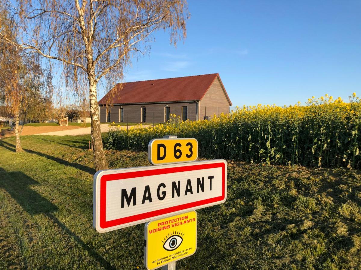 Les Bois De Champagne Nordique Villa Magnant Exteriör bild