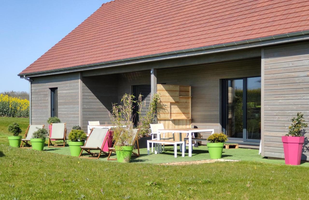 Les Bois De Champagne Nordique Villa Magnant Exteriör bild