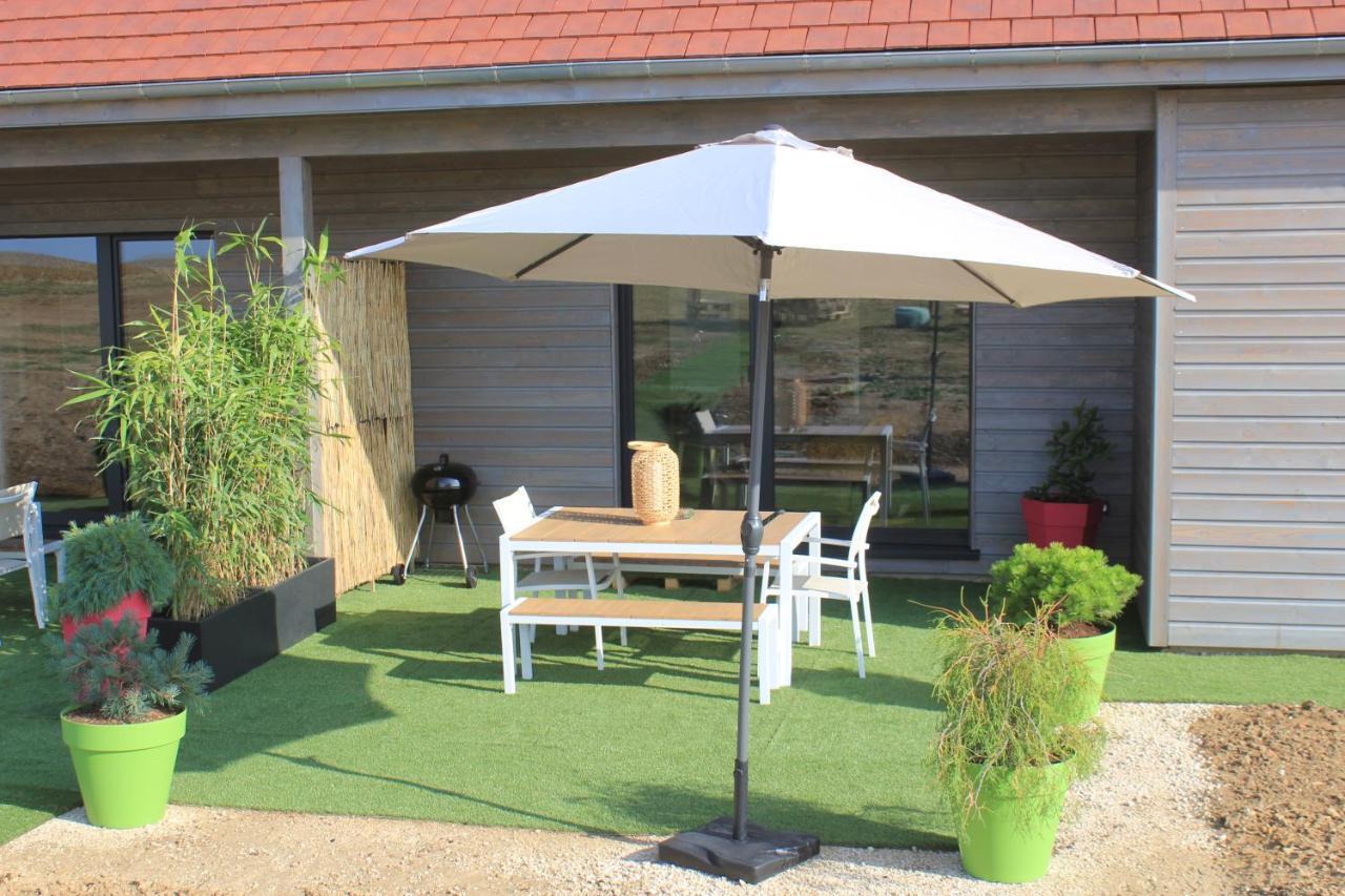 Les Bois De Champagne Nordique Villa Magnant Exteriör bild